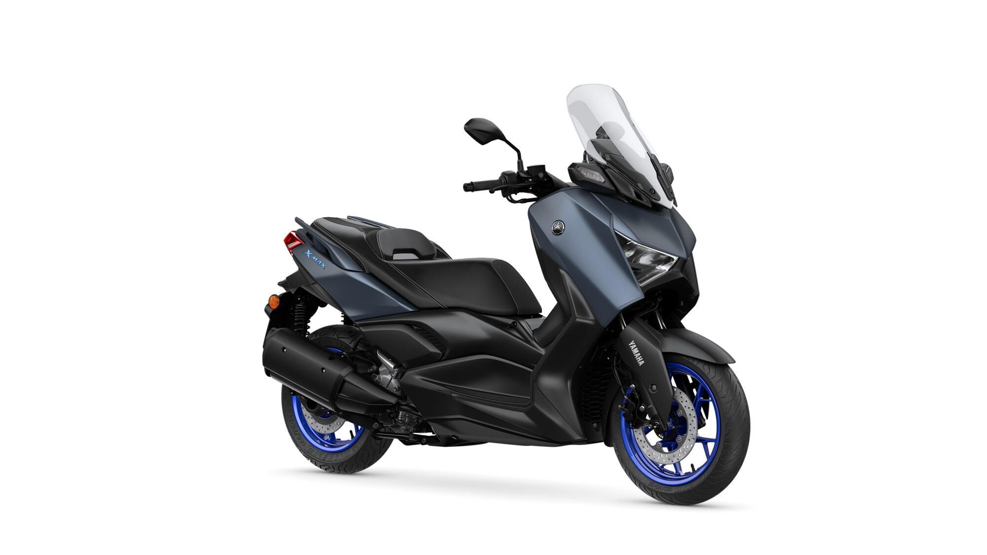 YAMAHA X-MAX 300 - FOLLOW THE MAX:
With the new XMAX 300 you’re able to stay in touch with friends, family and work. Just download Yamaha’s free MyRide app, link your smartphone to the scooter via Bluetooth® and you can view incoming calls and messages on the new 4.3-inch LCD instruments. And the MyRide app also gives you access to a wide variety of machine running information and riding data.