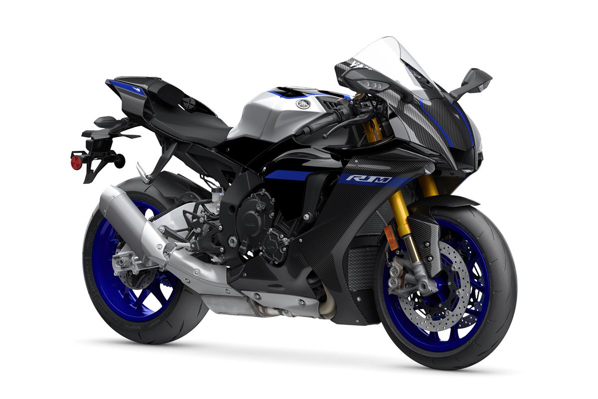 YAMAHA YZF-R1M - R HISTORY. YOUR FUTURE. WE R1:
Featuring next‑generation R‑Series styling, sophisticated electronic control, supersport braking and suspension performance and a high‑performance crossplane engine.