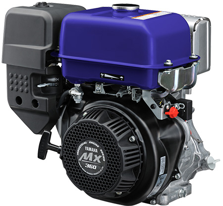 YAMAHA MX360-AA6A0 ENGINE  - POWER:
Stellite® coated and tufftride® finished
exhaust valve resists very high
temperature.